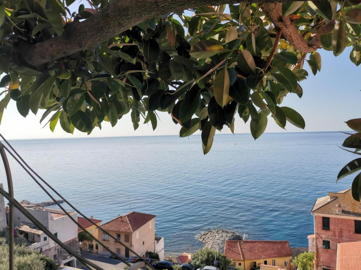 Appartamento Nel Borgo Con Splendida Vista Sul Mare Cervo Luaran gambar