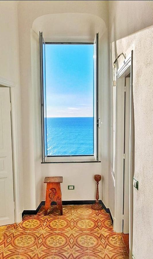 Appartamento Nel Borgo Con Splendida Vista Sul Mare Cervo Luaran gambar